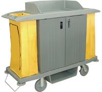Chariot de nettoyage Jantex avec 2 sacs et portes