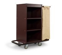 Chariot de nettoyage - Panier à linge amovible - 830x450x(h)1120mm
