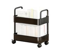 Chariot de rangement avec roulettes - Chariot multifonction avec poignée, chariot de beauté multifonction avec roues en métal, étagère pour charges , amovible, design pour cuisine