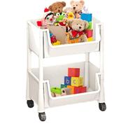 Chariot de rangement multifonction solide | Organisateur de ménage de grande capacité pour les petits espaces, les espaces étroits, les chambres d'enfants