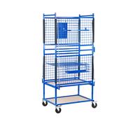 Chariot de rangement pour carrosserie - 60 x 90 x 202 cm - 220 kg | MSW