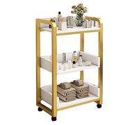 Chariot de salon professionnel avec chariot de barbier mobile, armoire de rangement élégante, équipement de salon de coiffure, durable et fonctionnel, 80 x 44 x 34 cm, idéal pour les professionnels de