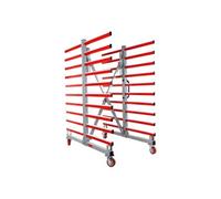 Chariot de sechage mobile double
