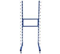 Chariot de Séchage Peinture Combinable Interconnectable Acier Atelier Bricolage Art 15 Niveaux Bleu G