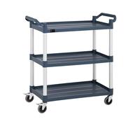 Chariot de service - 3 plateaux - 150 kg | Royal Catering