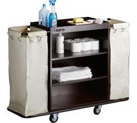 Chariot de service en chambre modèle Af 258, dimensions : L 1420 x P 450 x H 1120