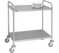 Chariot de service inox 2 plateaux - Casselin - CCI2 -