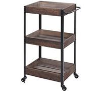 Mendler HWC-H22 - Chariot de cuisine bois massif