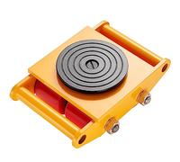 Chariot de skate robuste pour machines - Déménageur industriel de 6 kg, acier au carbone, 4 roues en polyuréthane, rotation à 360°, design antidérapant pour une utilisation en entrepôt et en usine