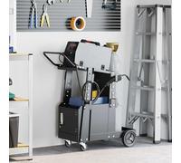 vidaXL Chariot de soudage 91×47×96 cm Acier – Robuste, industriel, roues verrouillables