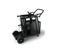 Chariot de Soudage Poste 2 Niveaux 4 Tiroirs Roues Chaînes Sécurité Capacité 120kg