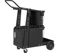 Chariot de soudage vidaXL noir 91 x 47 x 96 cm en acier