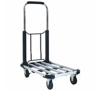 Chariot de Transport Pliable 150 kg Aluminium Plate-forme Diable Bagage vidaXL