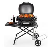 Chariot de transport pour barbecue Weber Q1000, Q2000 et plaques de cuisson Blackstone