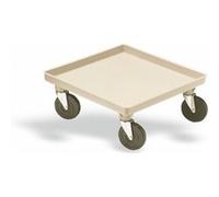 Chariot de Transport pour Casiers à Vaisselle sans Anse 540 x 540 mm - Pujadas - Inox540 G