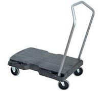 Chariot de transport Rubbermaid Pliage 82,6 x 52 cm noir jusqu'à 181,4 kg