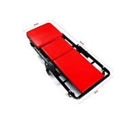 Chariot de Visite Kraft Müller Mécanicien Pliable Planche de Travail, Voitures, Roues Pivotantes 360°, Appui-tête Ergonomique
