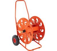 Chariot d'enrouleur pour tuyau de 140 m 3/4" acier