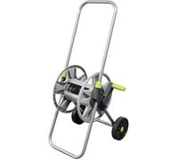 Chariot dévidoir AQUA FLOW - capacité 45m Ø 15mm - structure alu et plastique - vert et noir