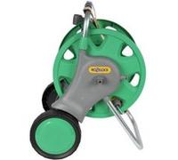 Hozelock 2440, Enrouleur sur roulettes, Manuel, Fonctionnel, Vert, Gris, PVC, Autonome
