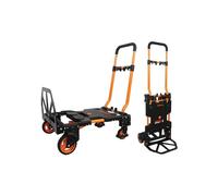 Chariot diable pliable 136 kg 2 Positions BRIXO Chariot professionnel à roues Haute Qualité