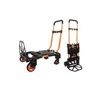 Chariot diable pliable 136 kg 2 Positions Chariot professionnel à roues BRIXO