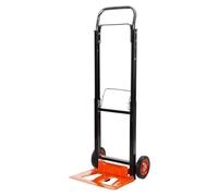 Chariot diable pliant Charge 90 kg BLACK & DECKER Compact et Léger Chariot à roues Manutention Déménagement Stockage
