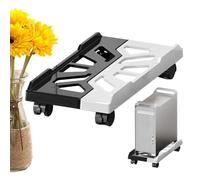 Chariot d'ordinateur, support d'ordinateur sous le bureau | Support d'ordinateur - Accessoires de bureau d'ordinateur - Valise à roulettes - Chariot de sol - Bureau à domicile - Chambre