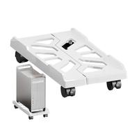 Chariot d'ordinateur, support d'ordinateur sous le bureau | Support d'ordinateur - Accessoires de bureau d'ordinateur - Valise à roulettes - Chariot de sol - Bureau à domicile - Chambre