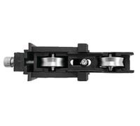 Chariot double réglable GALAXIE 32 inox pour coulissants aluminium (Modèles actuels) - LA CROISEE DS - DS4551