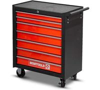 Chariot d'outils en métal – 7 tiroirs, roulements à billes, verrouillable, mobile