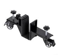 Chariot élévateur à porte coulissante robuste avec triple cadre de support pour le transport de plaques de plâtre et les projets d'installation professionnelle dans les ateliers