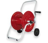 Chariot enrouleur de tuyau d'arrosage robuste et résistant en acier galvanisé G42