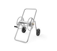 VEVOR Chariot enrouleur de tuyau, capacité du tuyau d'eau 1,5 cm et 53 m (tuyau non inclus), outils mobiles avec roues, plantation extérieure en acier avec revêtement poudre pour jardin, cour, pelouse