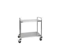Chariot Inox 2 Plateaux 850x540xH940 mm