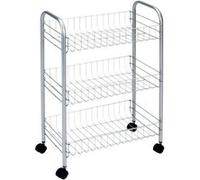 Chariot Metaltex Lugano 3 étages 41x26x64cm G