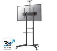 Chariot mobile pour écran Neomounts FL50-550BL1, 37 à 70 pouces, jusqu'à 50 kg, VESA 100x100 à 600x400