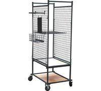Chariot mobile pour pièces mécaniques ou carrosserie avec grilles latérales 600x900x1950mm DRAKKAR - 09060