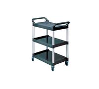 Chariot multifonction Rubbermaid noir