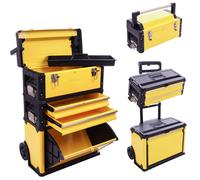 Chariot outils fonctionnel pouvant tre divis en 3 segments distincts.