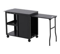 Chariot plancha Evolution - BRASERO BY FAVEX - Plateau 85 x 50 cm - Extension latérale - Rangement fermé - Roues autobloquantes