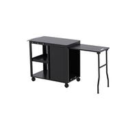 Chariot plancha Evolution - BRASERO BY FAVEX - Plateau 85 x 50 cm - Extension latérale - Rangement fermé - Roues autobloquantes