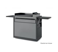 Chariot Plancha FORGE ADOUR CH PAF75NG Acier Noir/Gris