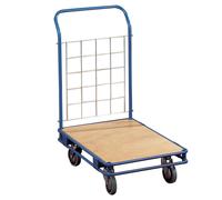 Chariot plateau court 1 dossier, charge 250 kg