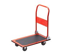 Chariot Plateforme Pliant MEISTER 150kg Diable Transport Charges Roulettes