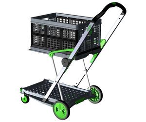 Chariot pliable Clax®, chariot de transport, chariot à étagères