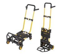 Chariot pliable - STANLEY - Stanley 2-en-1 - Charge 137 kg - Compact et léger - Acier
