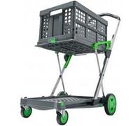 Chariot pliant Clax équipé d'une caisse pliable 60 kg - FIM - 805010691 G
