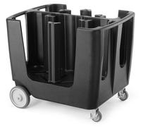 Hendi Chariot à assiettes AmerBox – 300 assiettes Ø115–Ø330 mm, séparateurs réglables