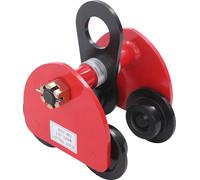 Chariot porte-charge, capacité de charge 1 tonne,manuelle, rouge, 1000 kg